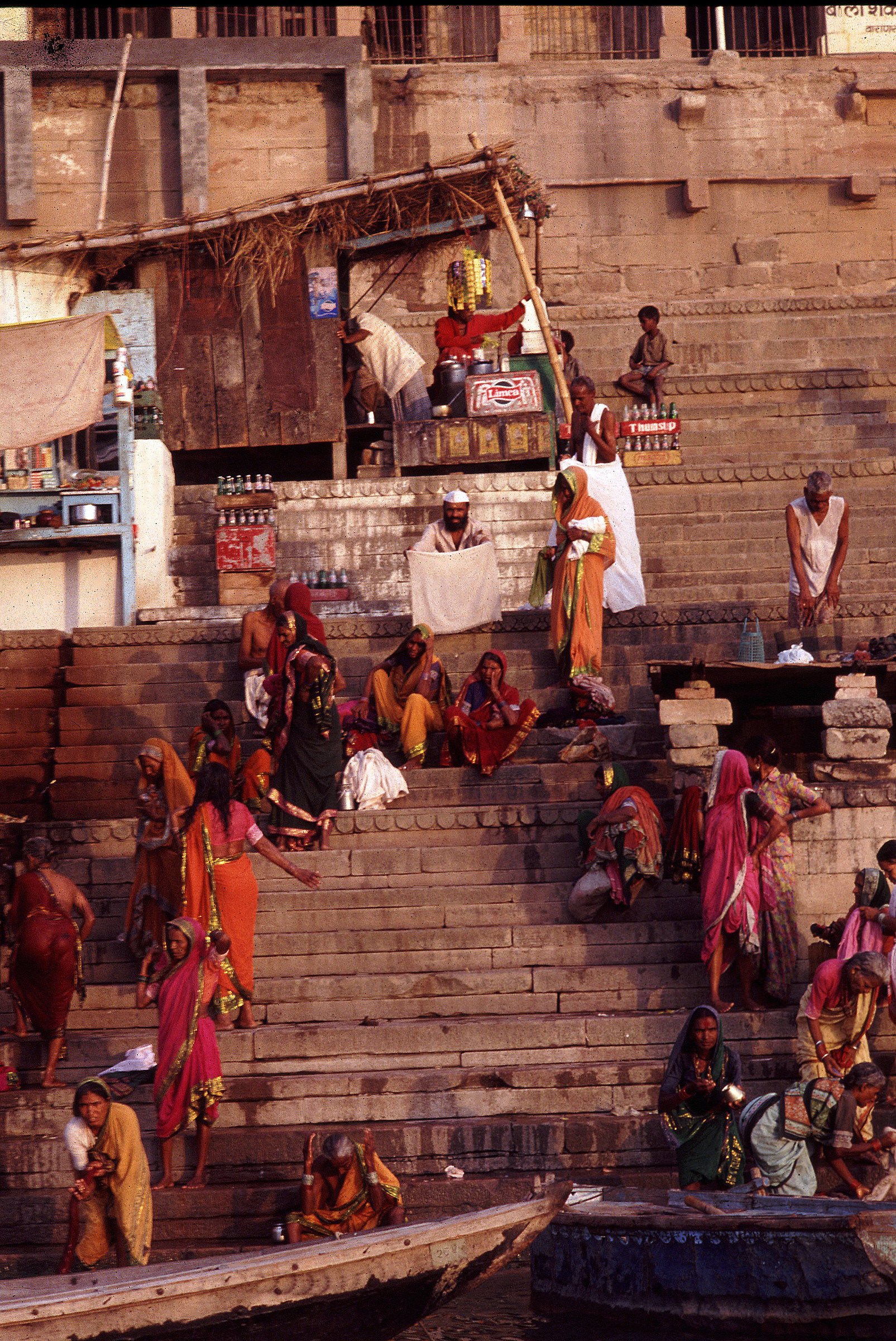 I Ghat di Varanasi...