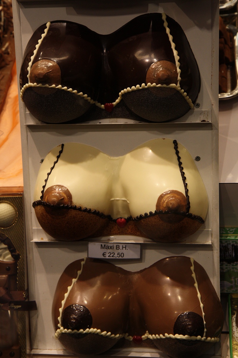 chocolate tits. 