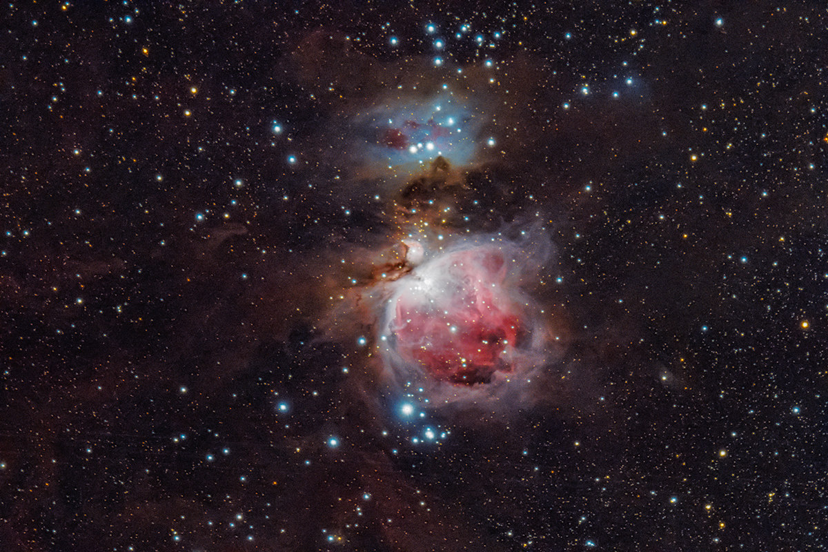 The M42 Orion Nebula...