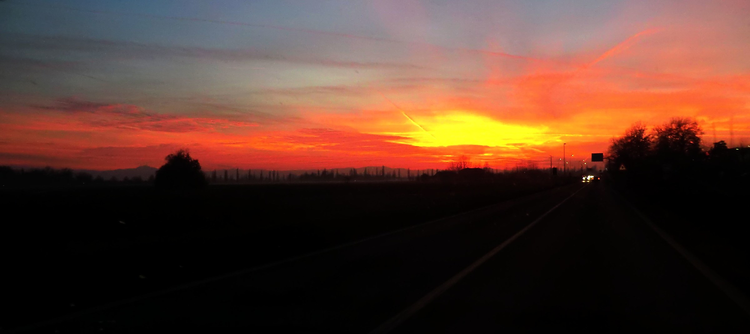 Returning to Modena in the evening...