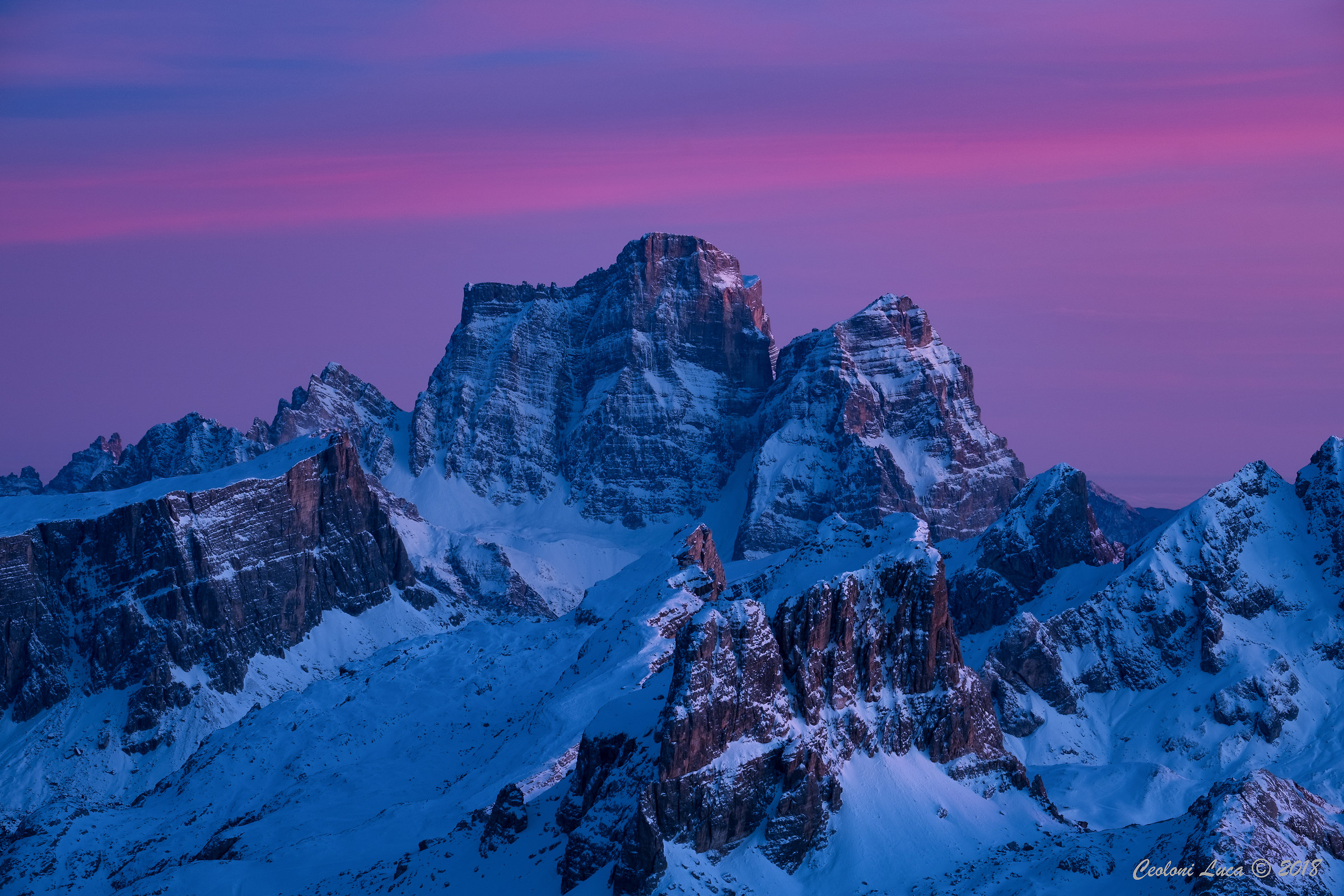 Purple Dolomites...