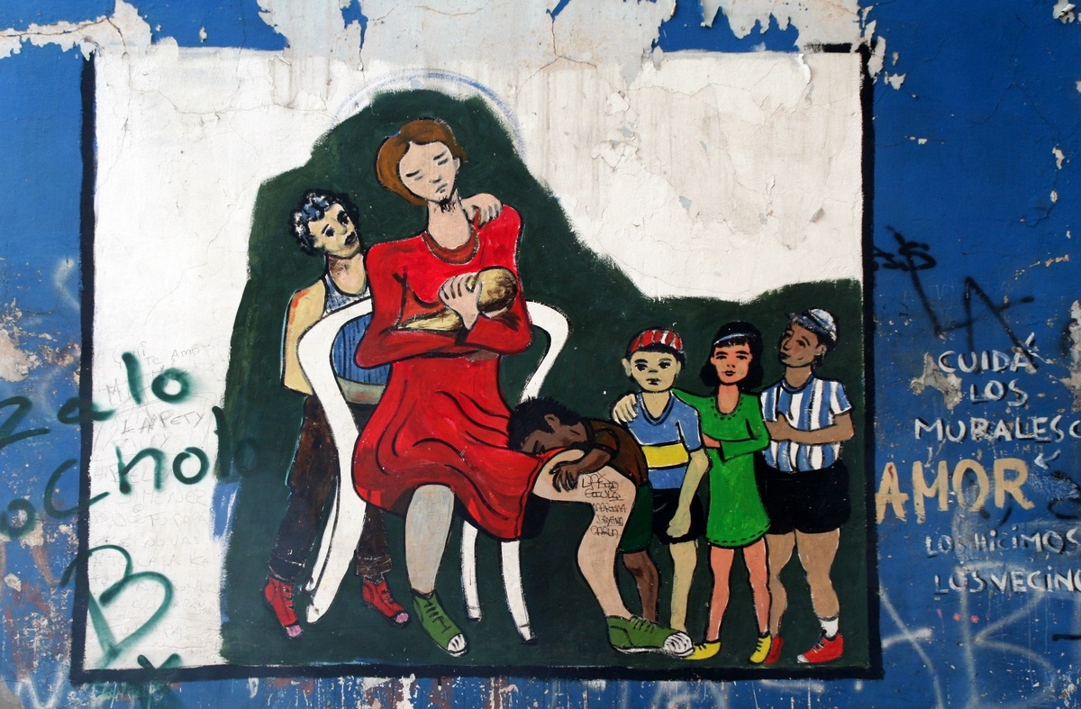 Bueno Aires - Boca - Murals...