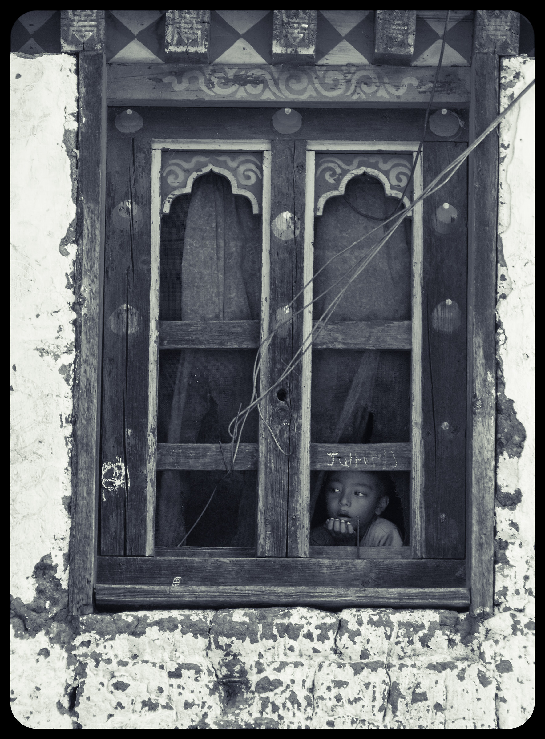 Look from the window...