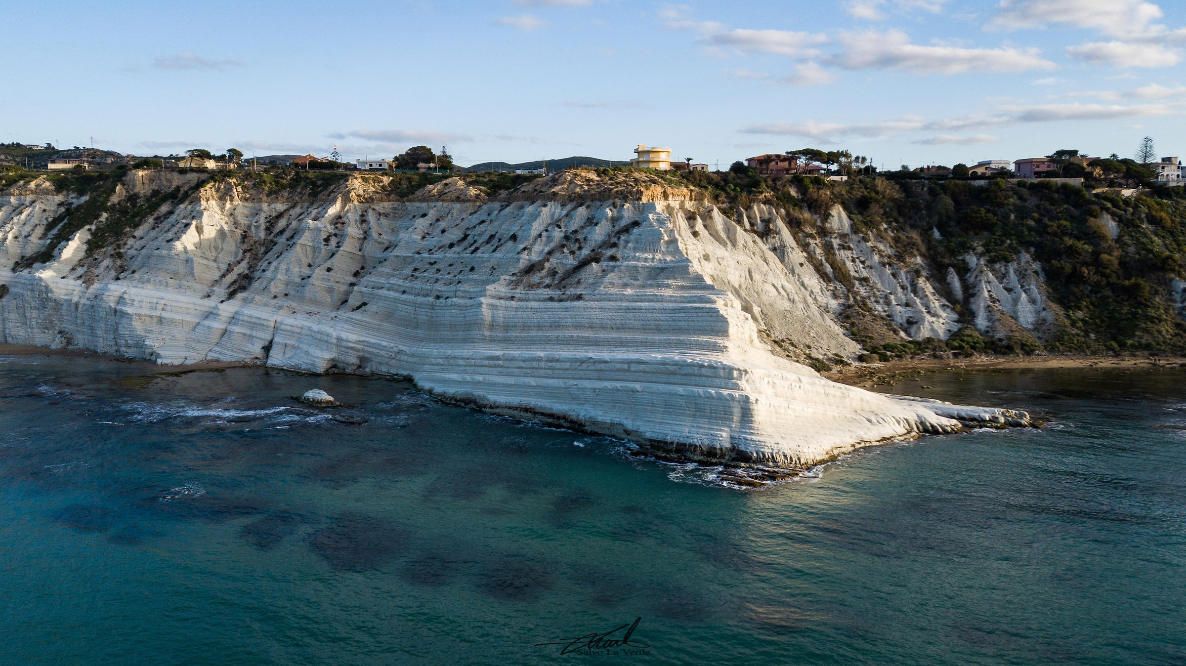 Scala dei turchi dal mare...