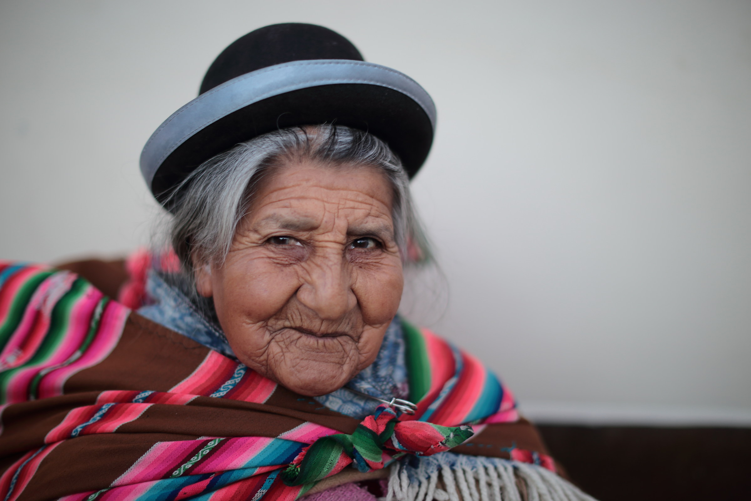 Time marks the faces of the Andes...