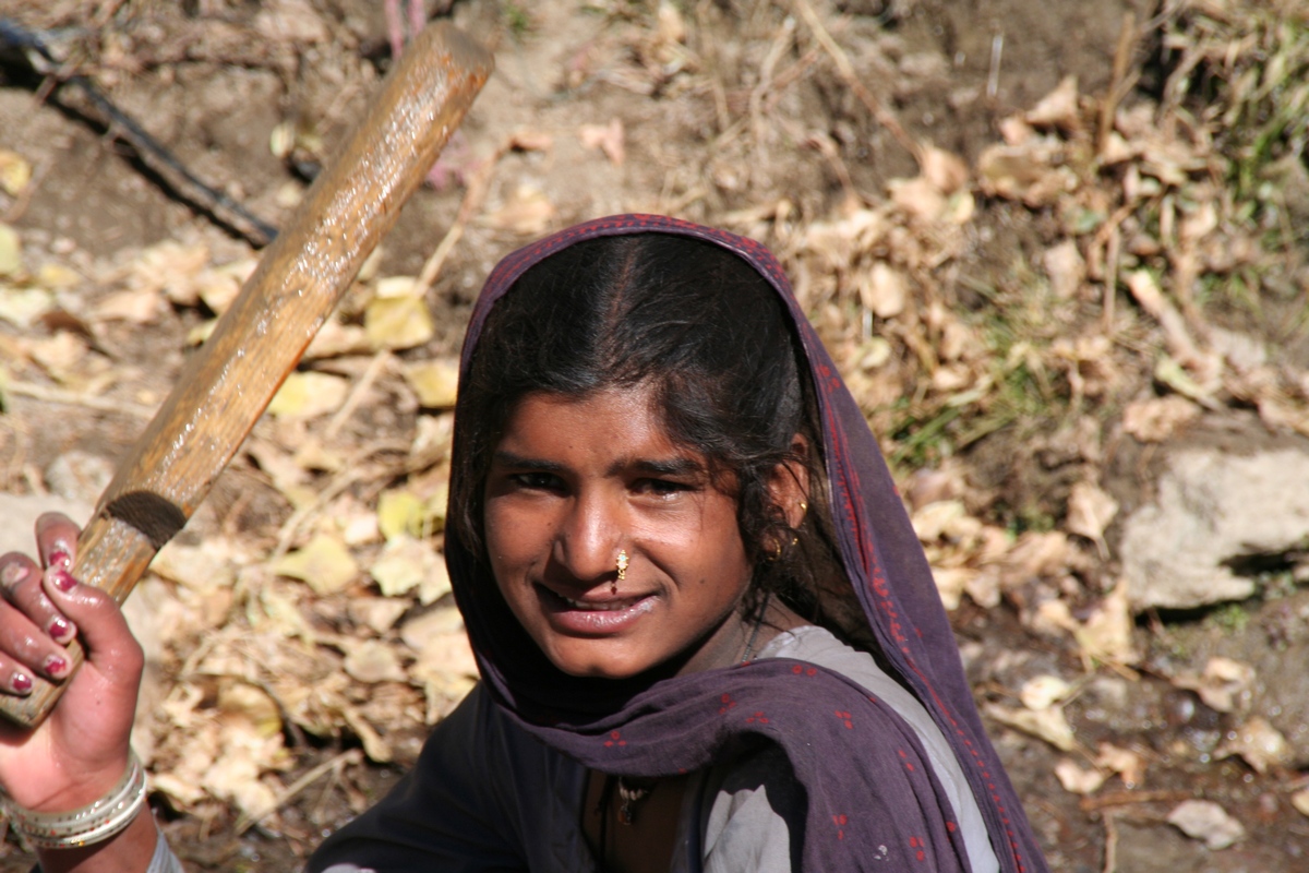 Washerwoman of Ladak...