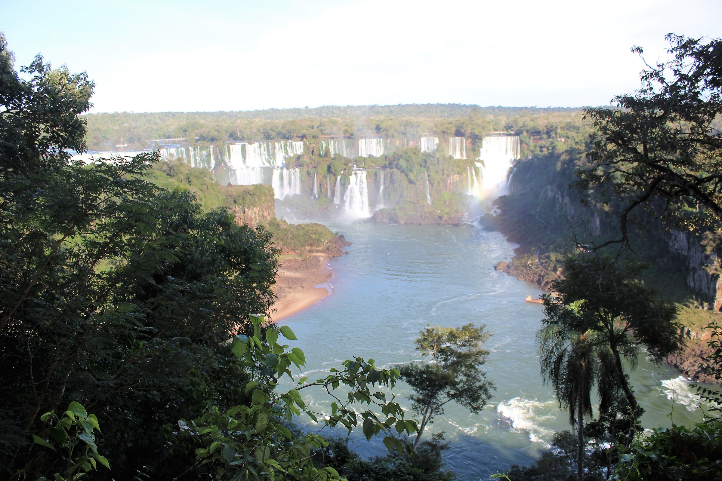Waterfalls of Iguazu Brazilian side...