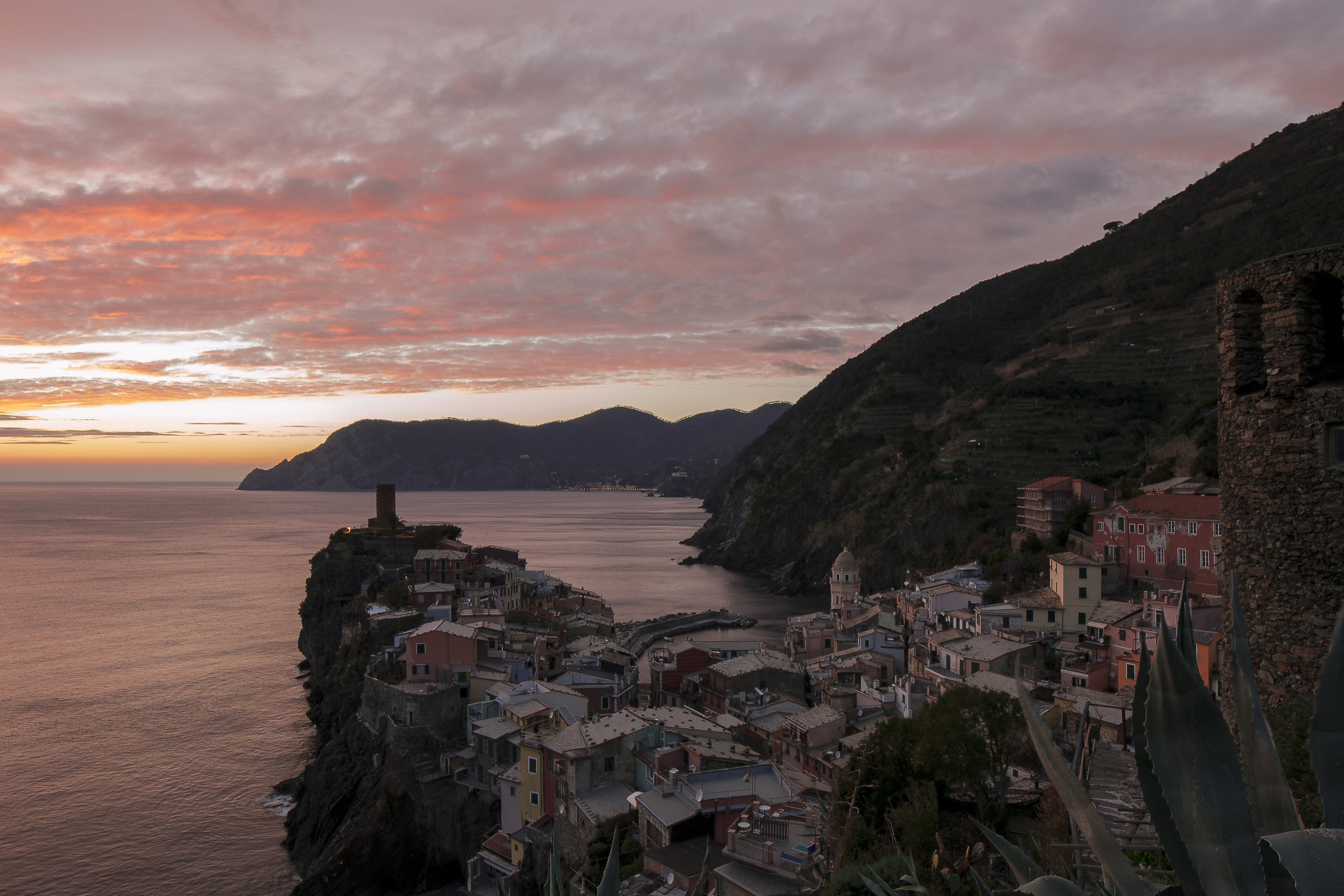 Vernazza from above...