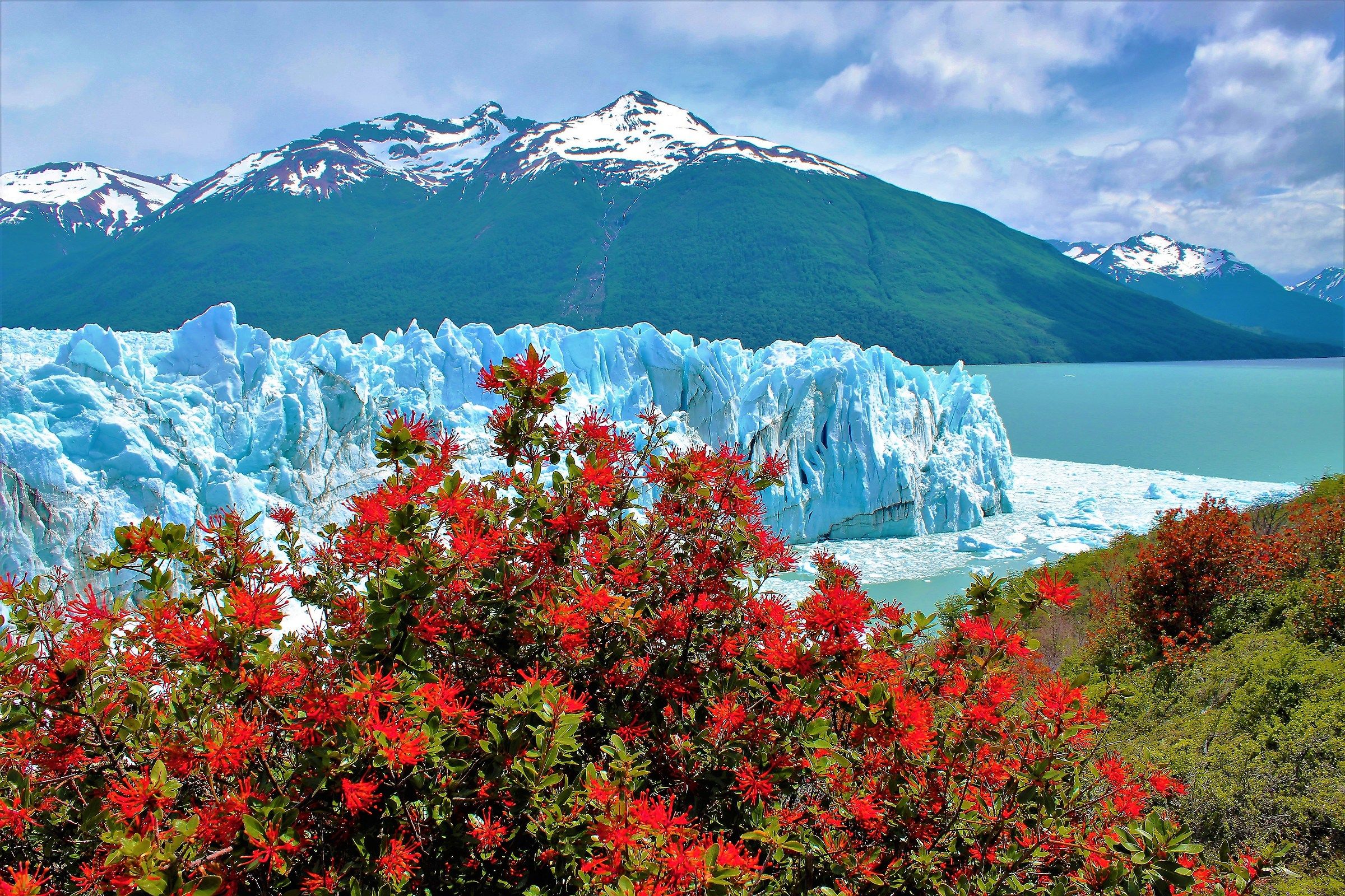 Il fuoco ed il ghiaccio Perito Moreno...