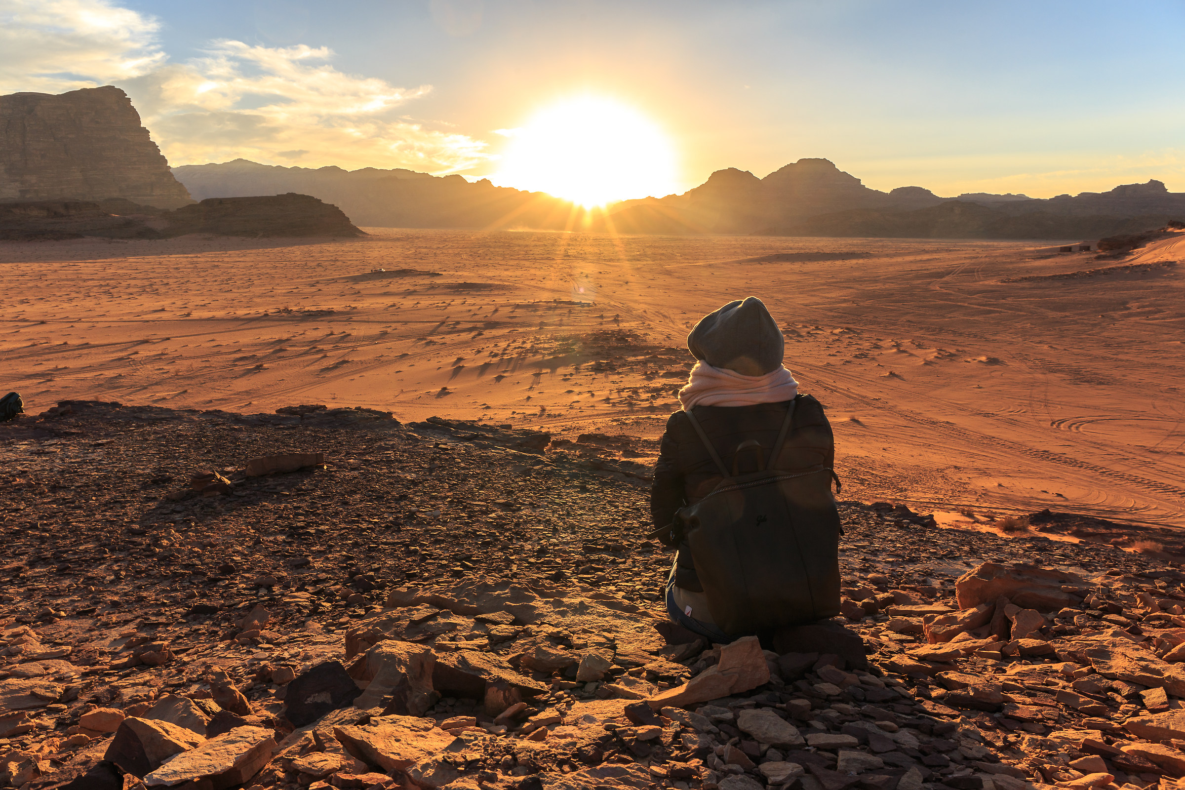 Waiting for the sunset...