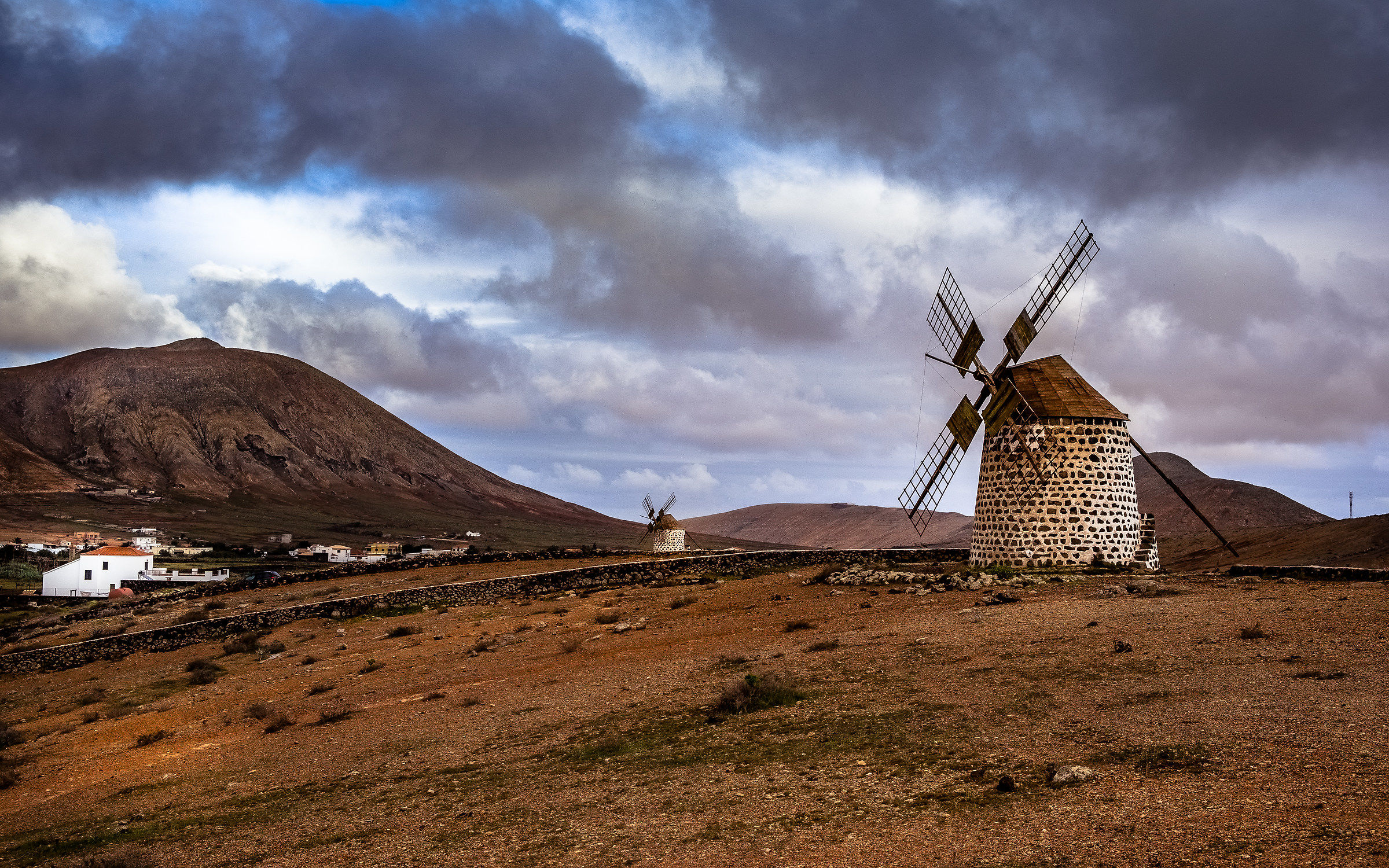 The mills of Fuerteventura...