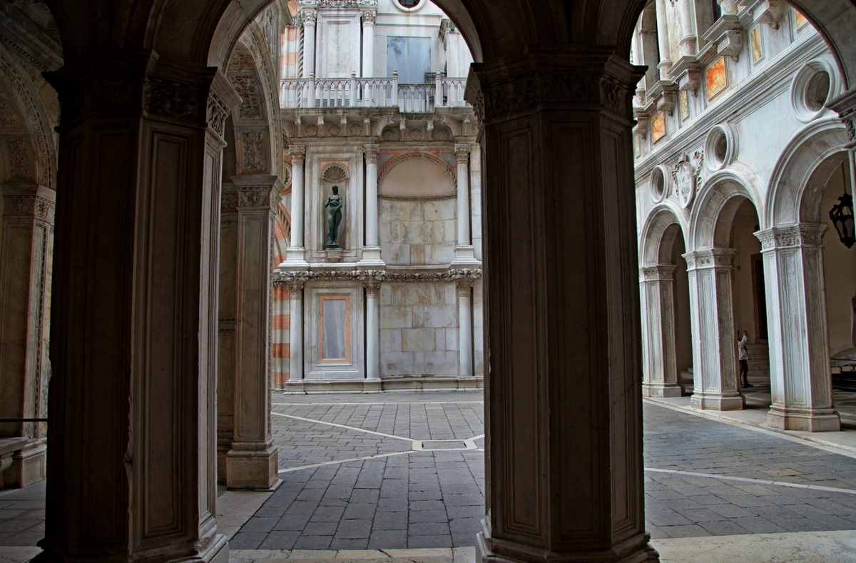 Courtyard of the Ducal Palace...