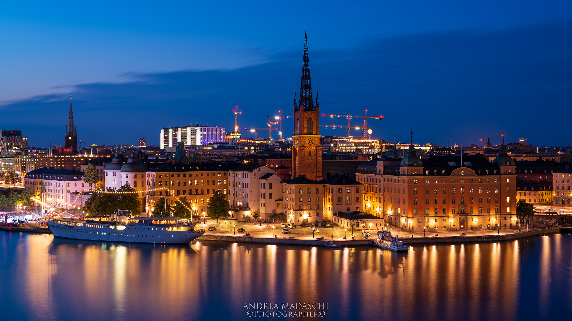 Stockholm by night...