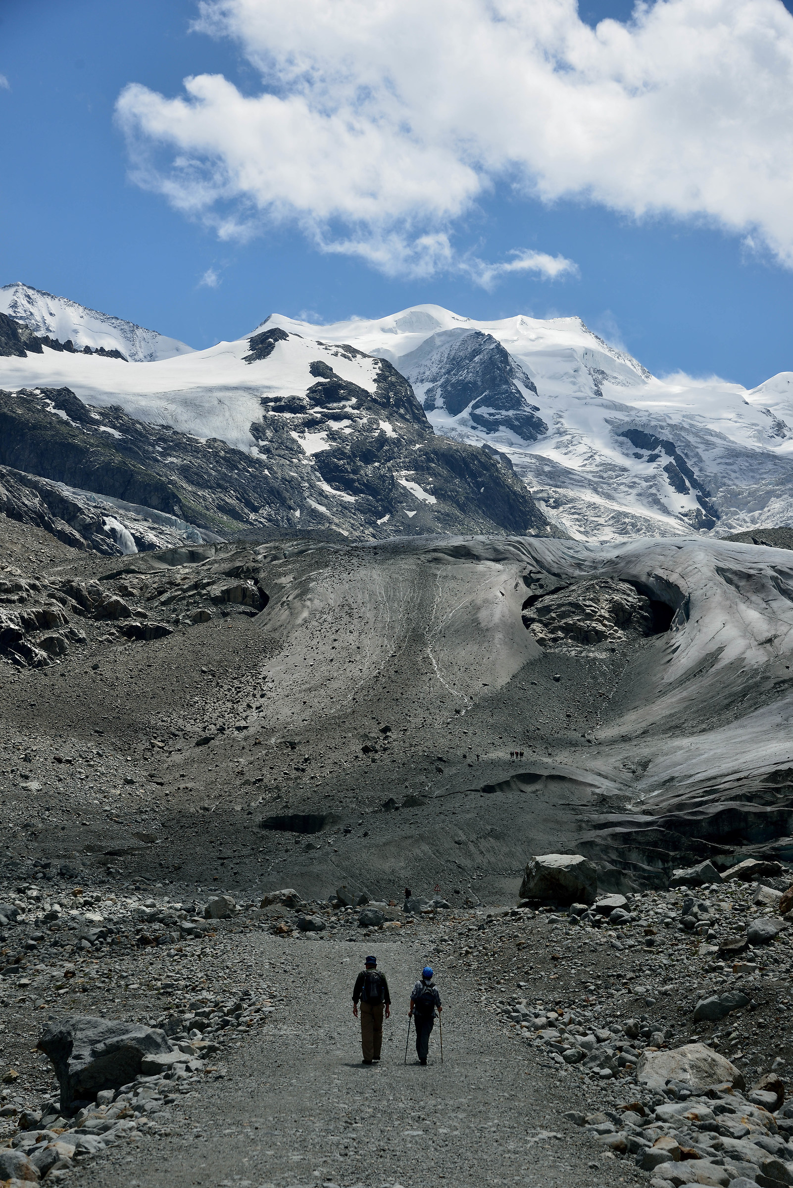 Passeggiata verso il Bernina...