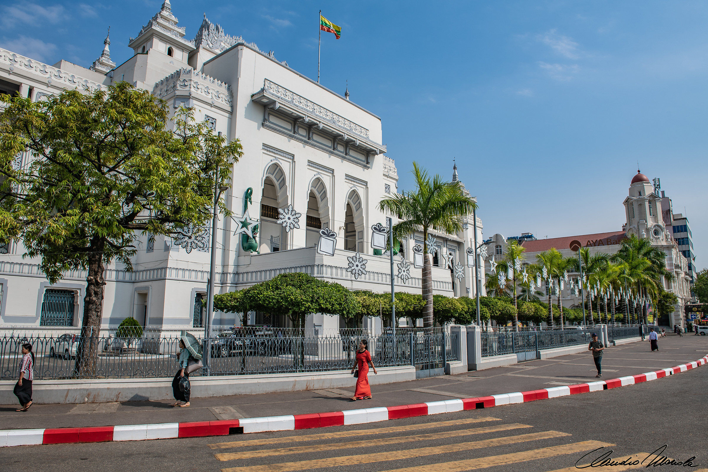Yangon City Hall...