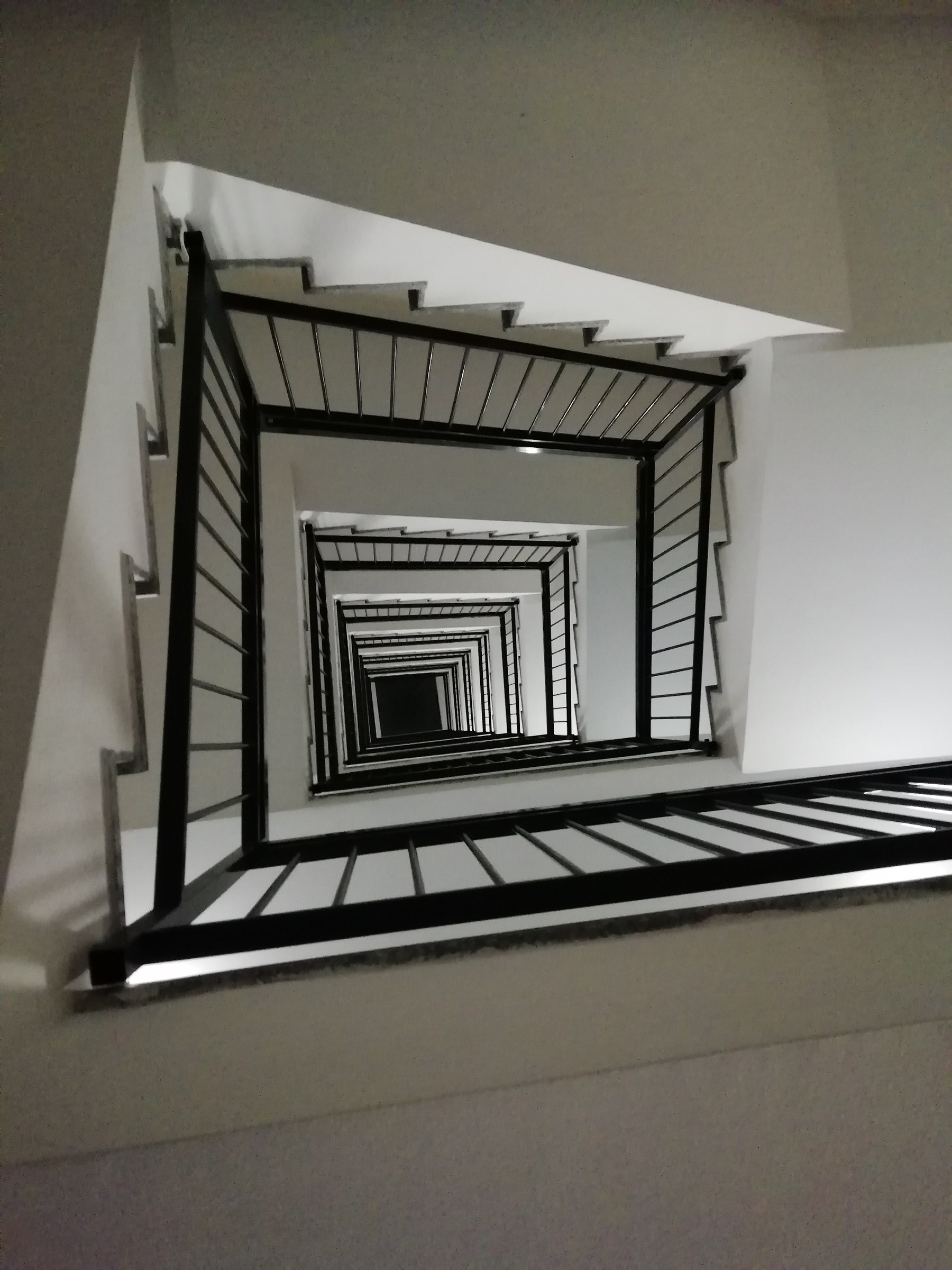 Perspective of a ladder ...