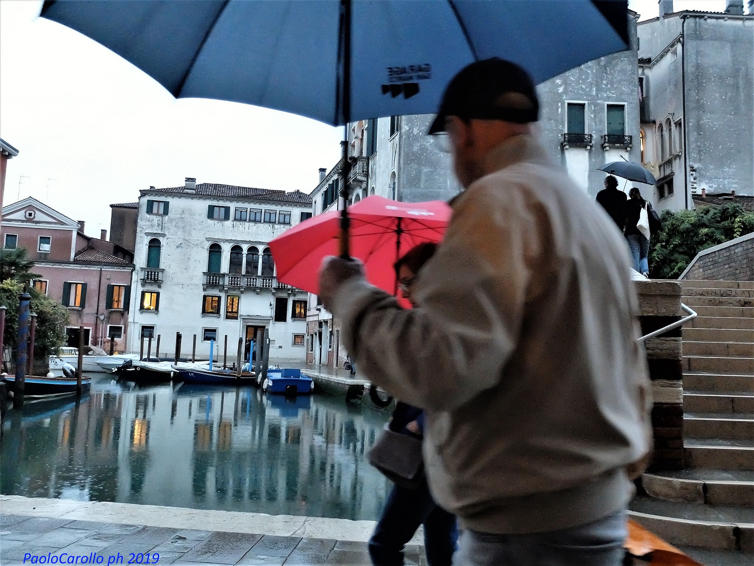 Rain in Venice...