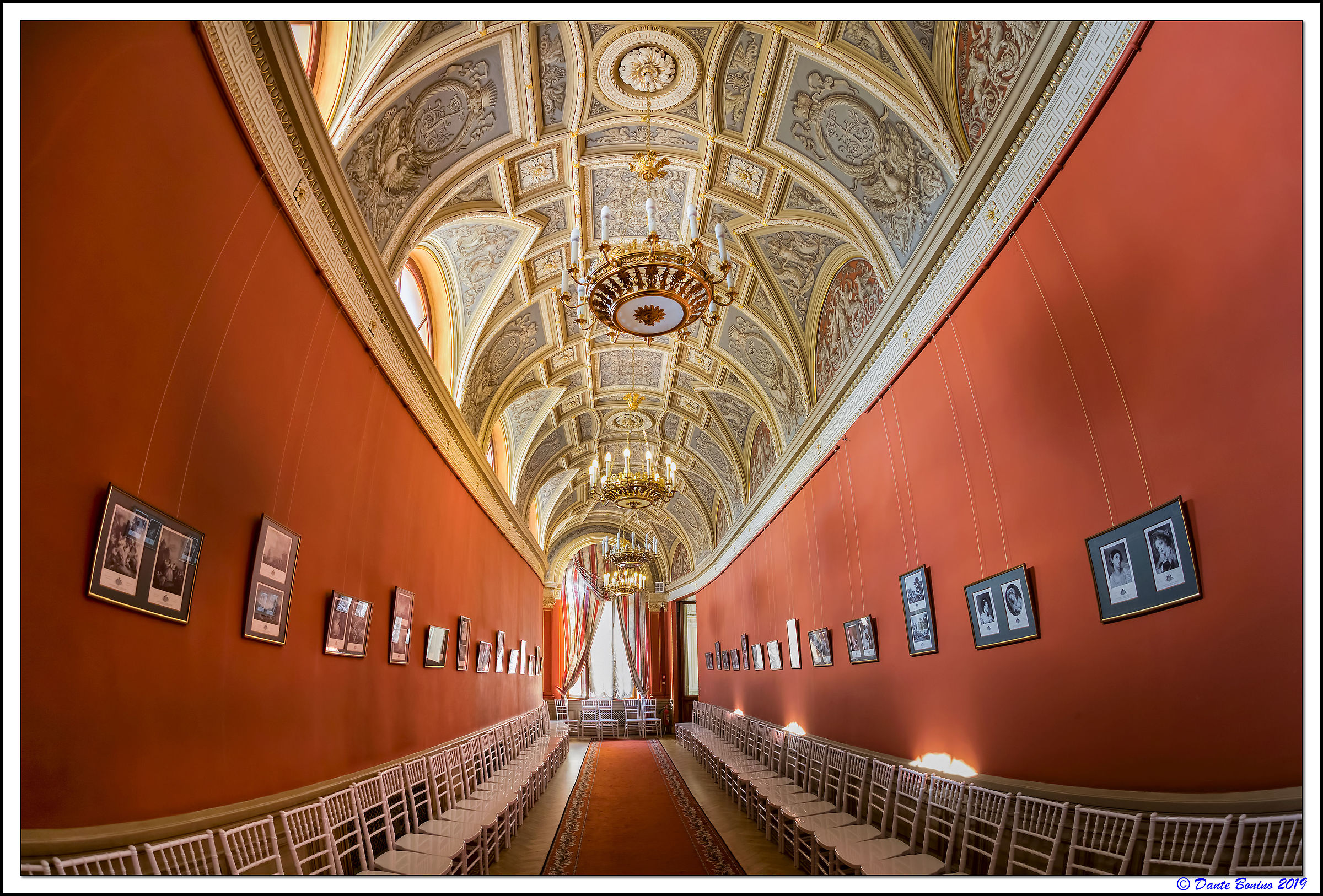 The great corridor, Yusupov Palace...