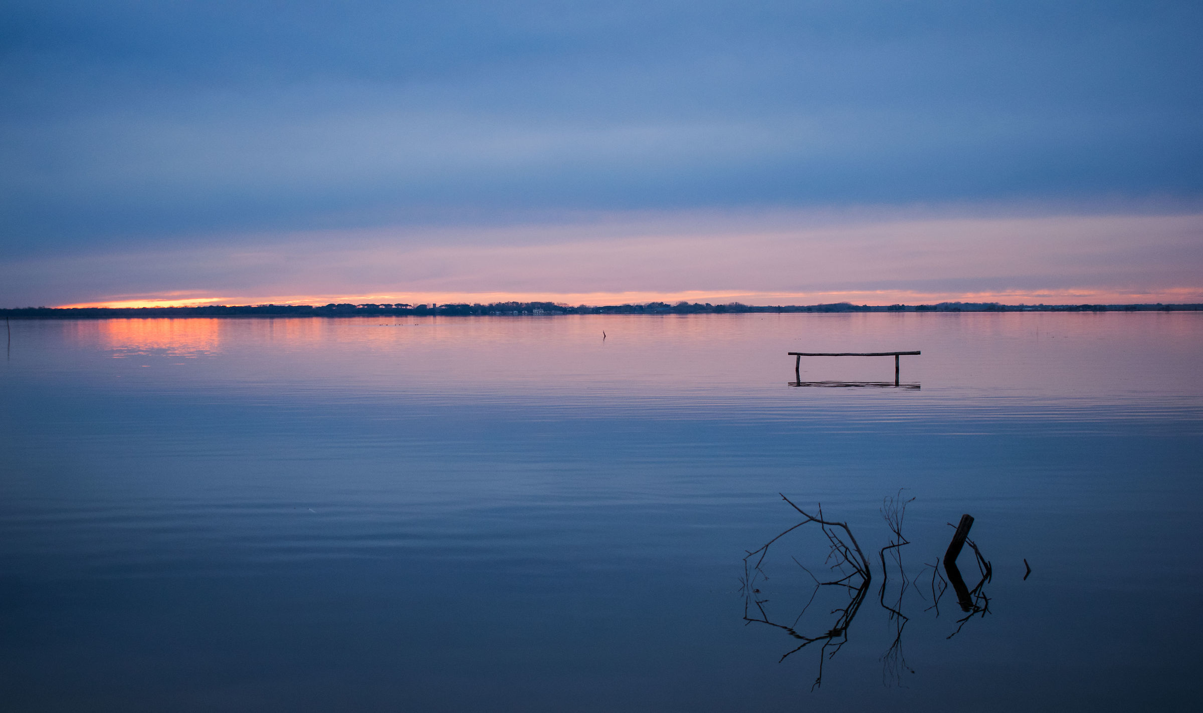 The quiet...
