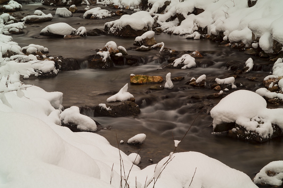 River in winter...