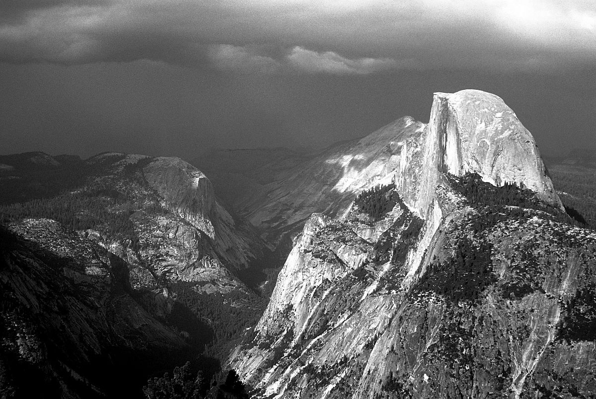Half Dome with noise ......