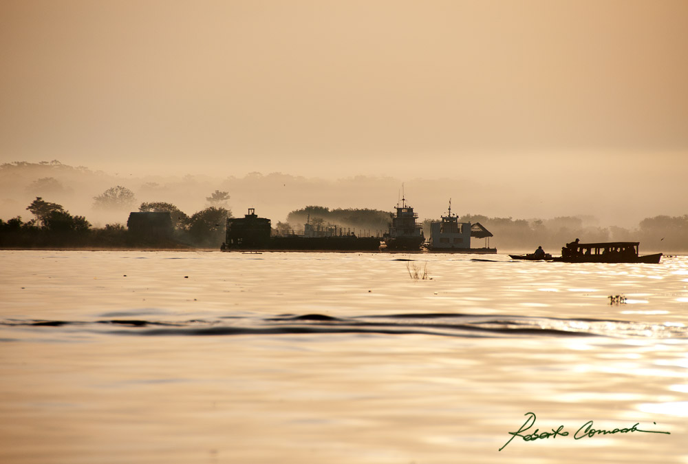 Dawn on the Amazon...