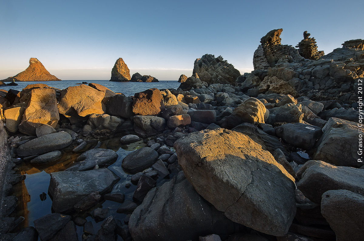 The rocks of the Cyclops...