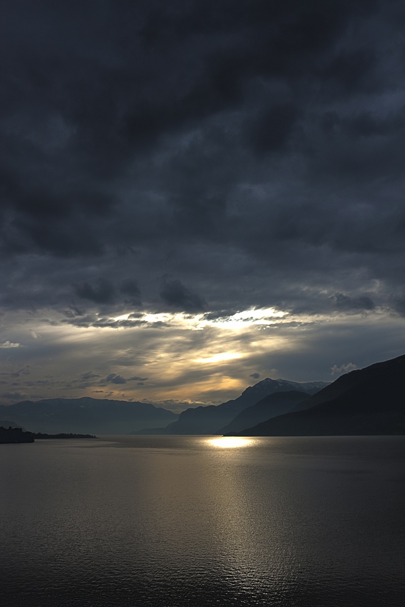 Lake Como seen from Dorio...