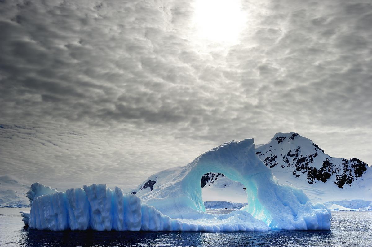Iceberg Drilled...