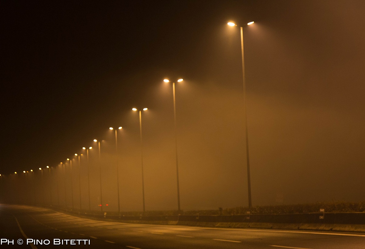the Ring Road and the fog...