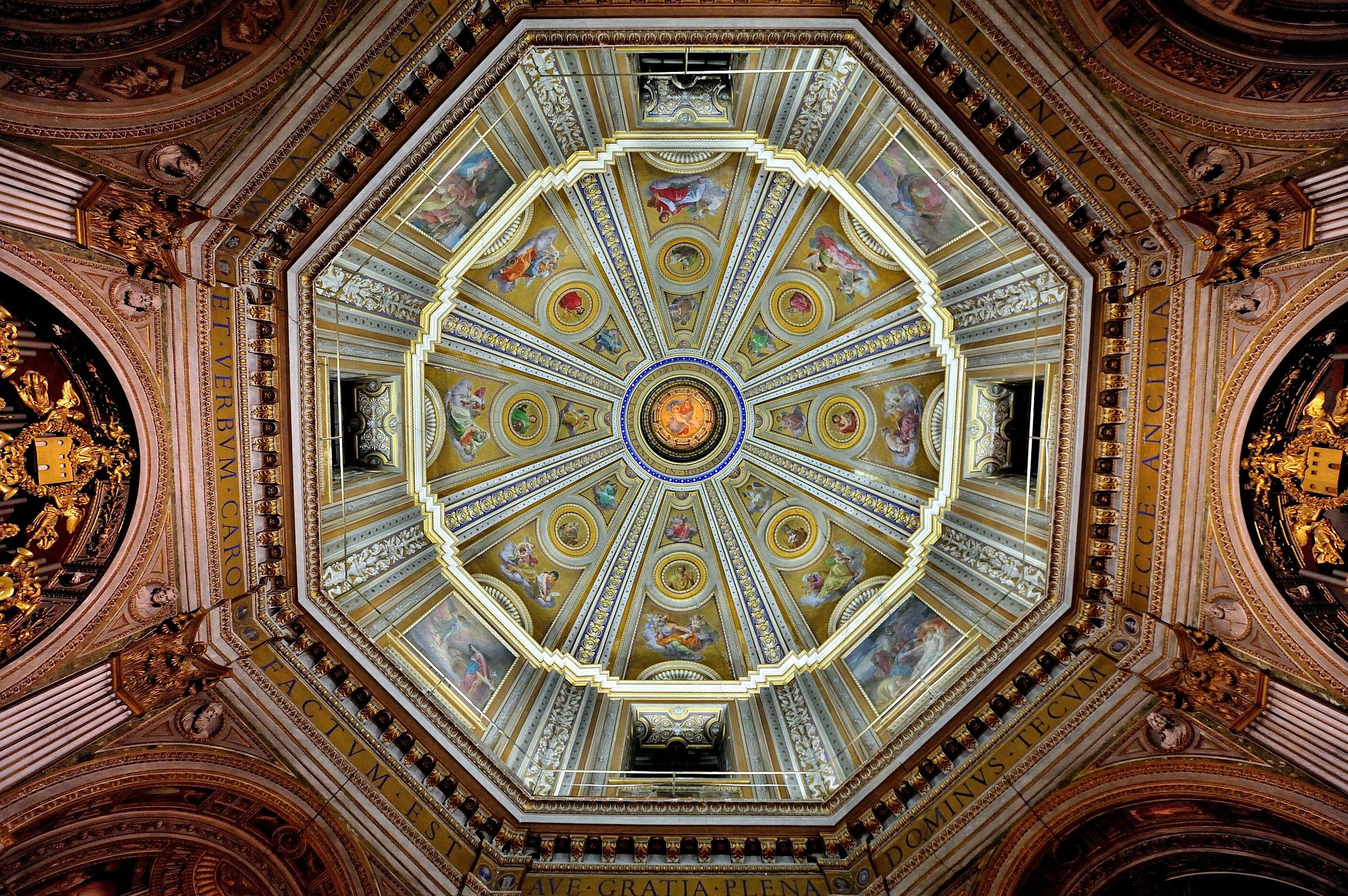 Rome Dome of Santa Maria di Loreto-...