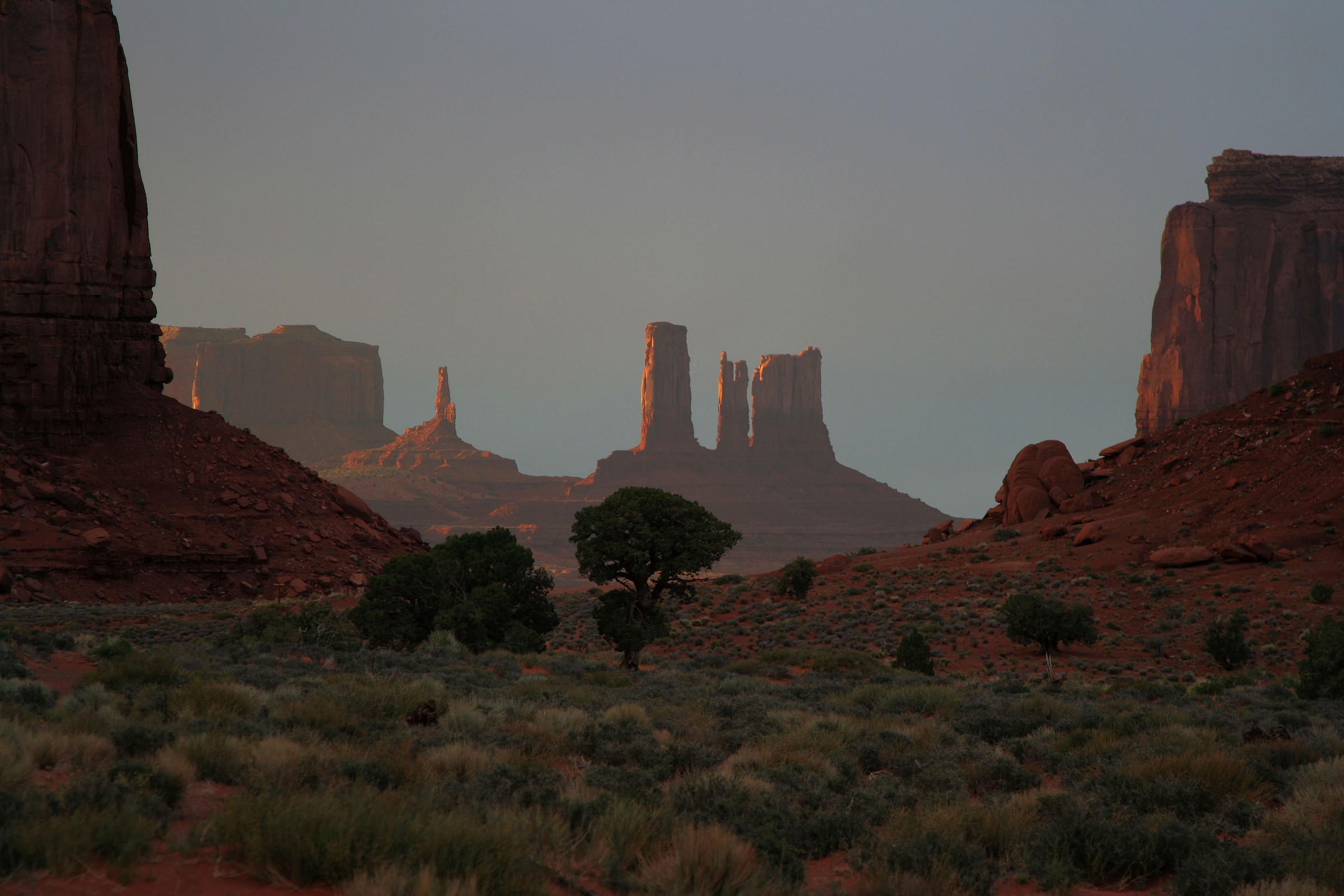Monument Valley at Dusk...