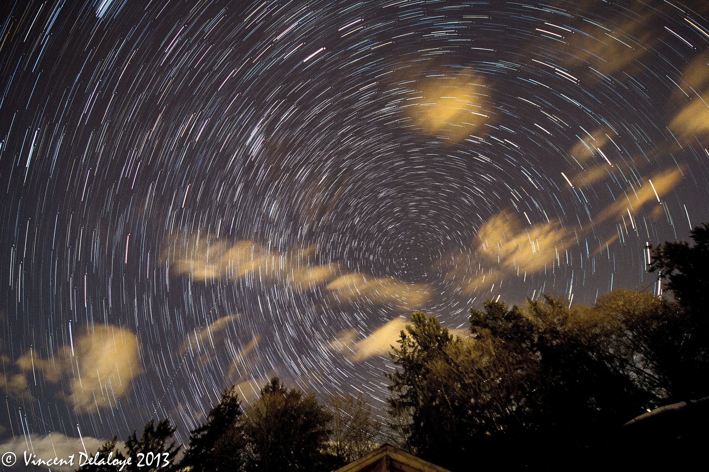My first attempt at shooting a startrail...