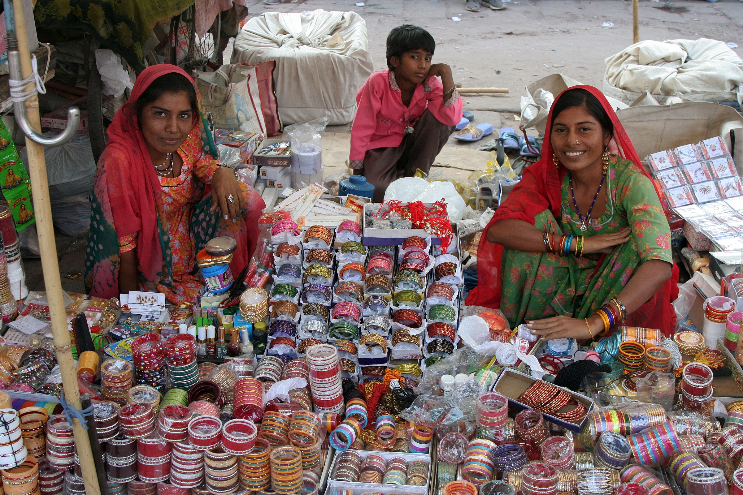 Bangle stall, Jodhpur...
