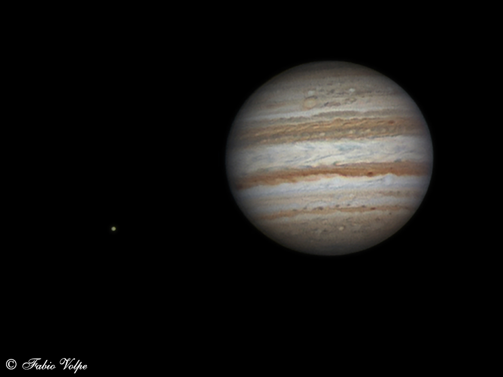 Old Jupiter with Satellite 02/10/2012...