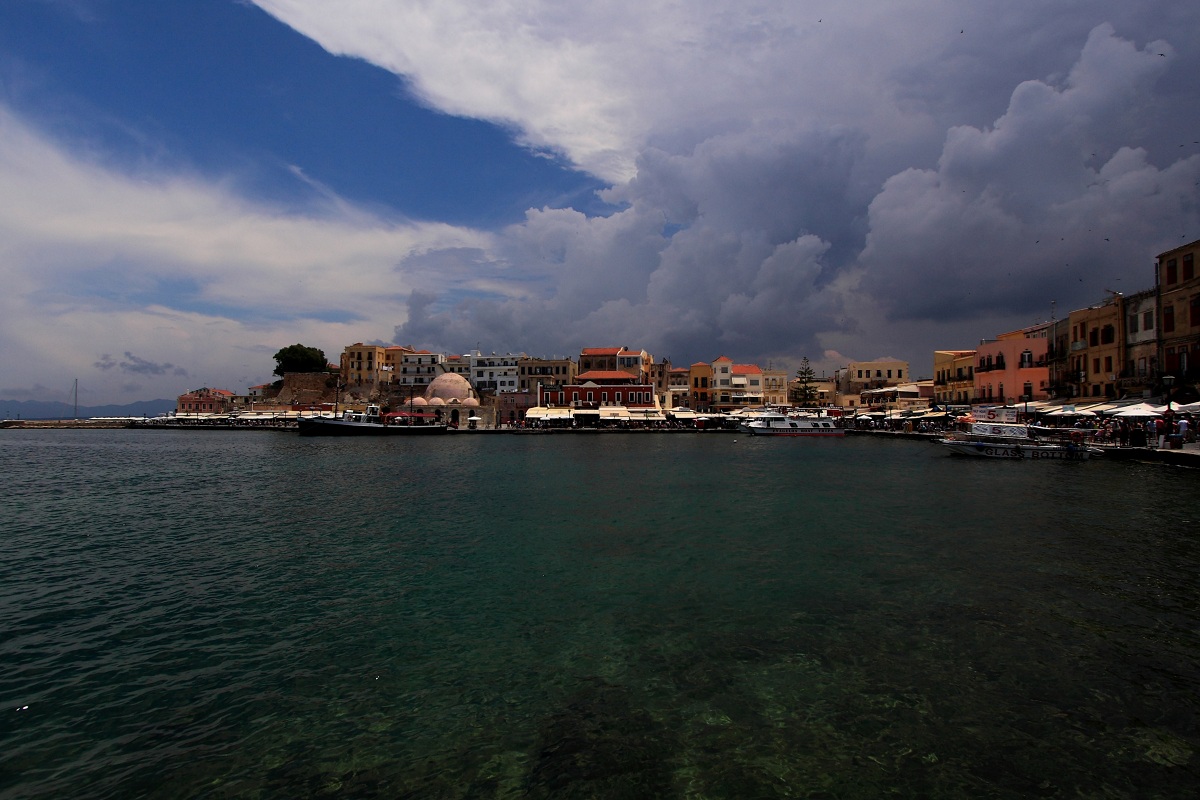 Il porto di Chania (Creta)...
