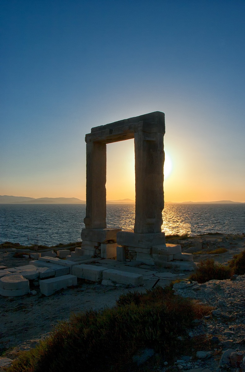Naxos Portara Tempio di Apollo...