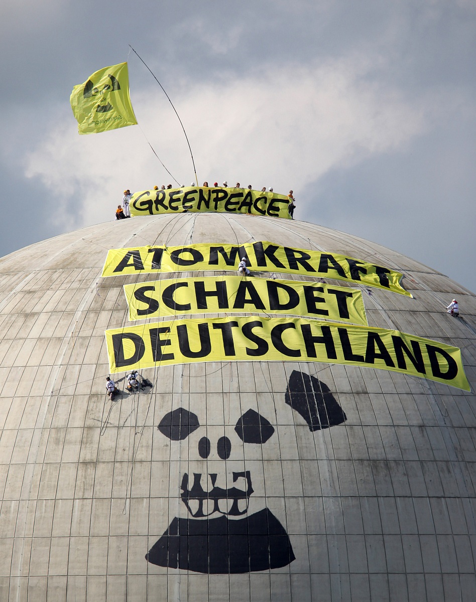 against nuclear energy...
