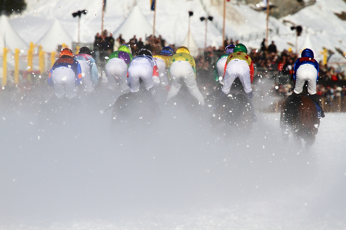 Races in St. Moritz 2013...