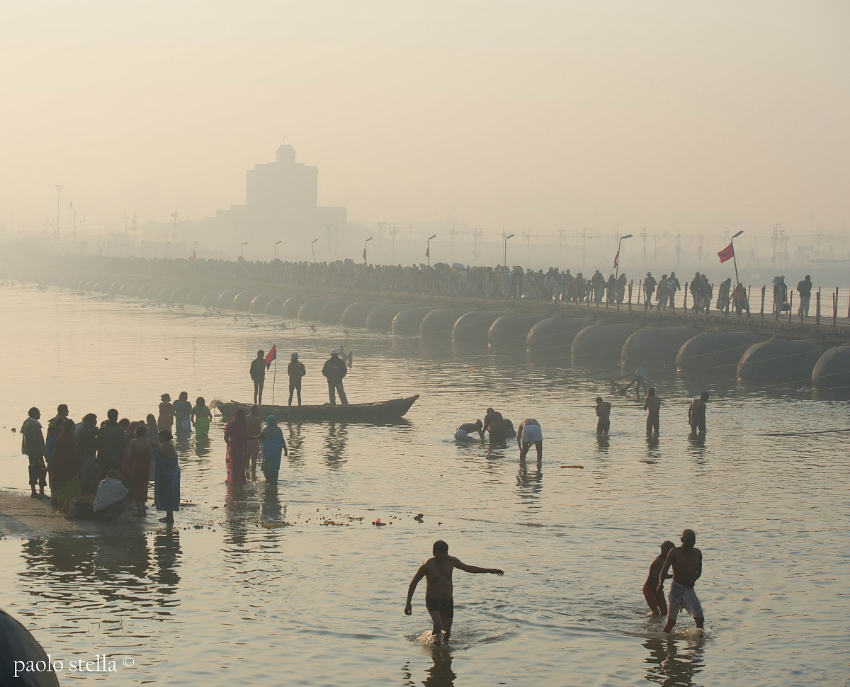 Dawn on the Ganges...