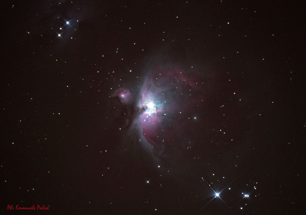 My first photo of the great Orion Nebula ..!...