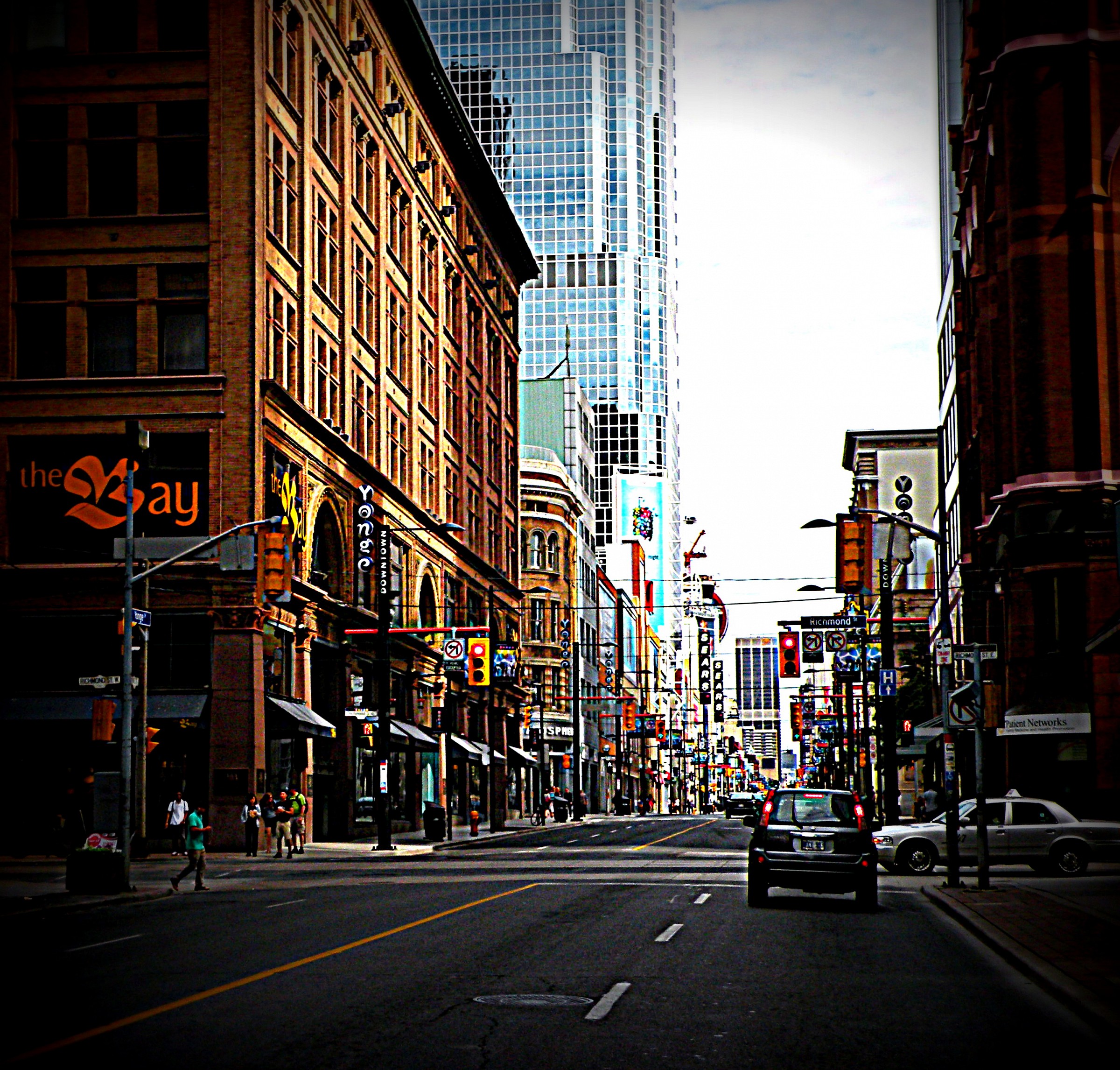 A street of Toronto...