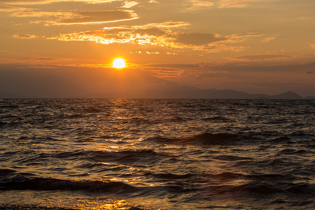 Tramonto...