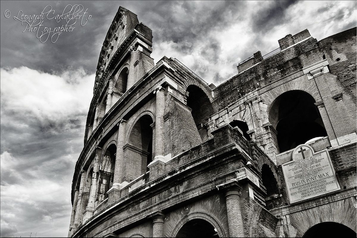 "Colosseum - Black and White"...