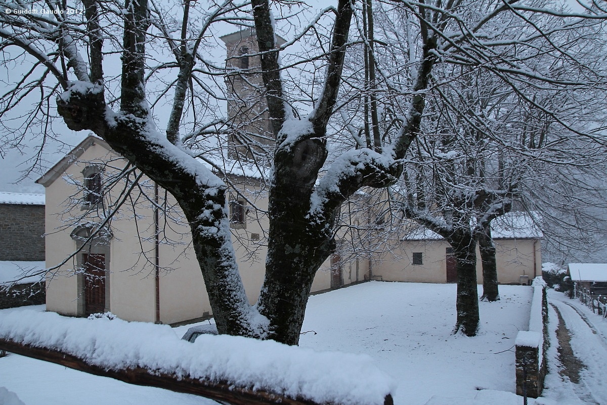 First snow Ronta (Florence)...