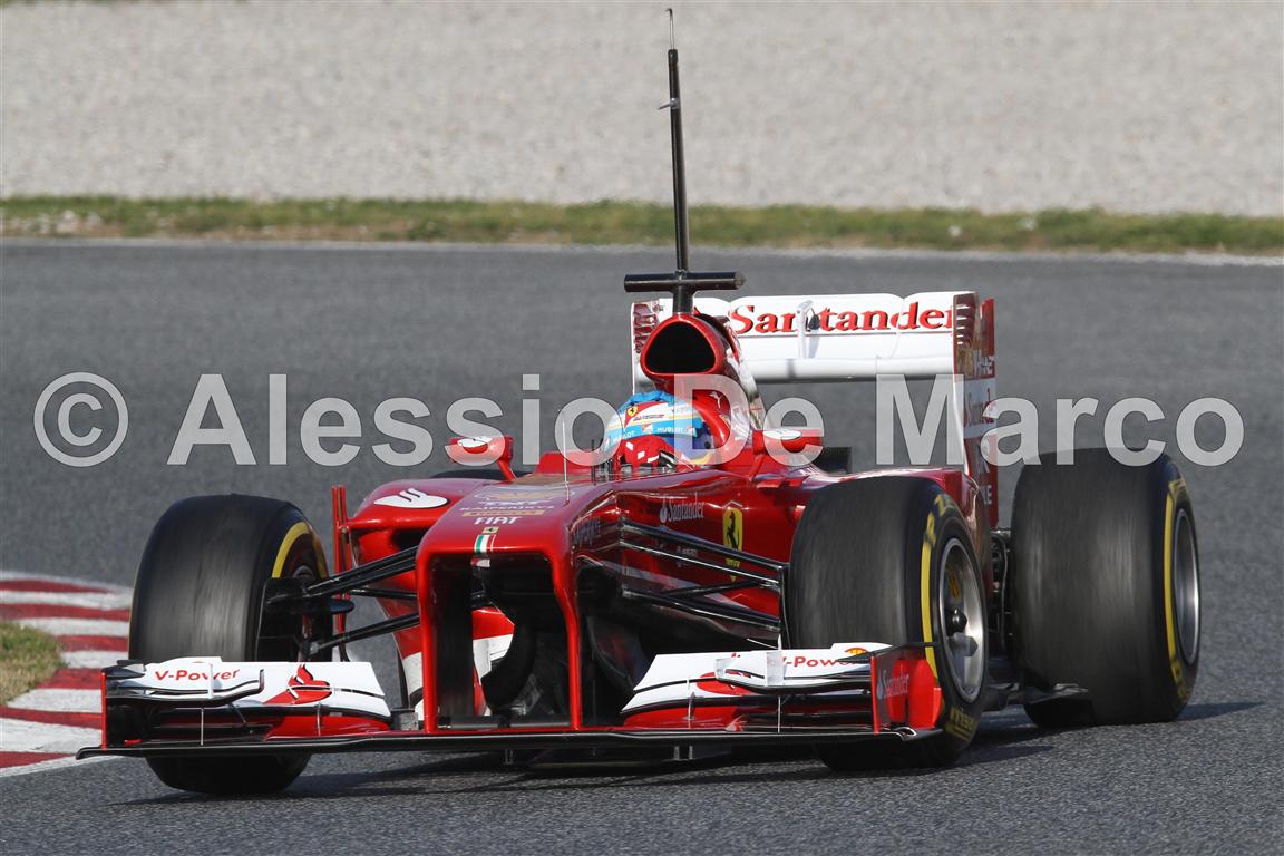 F1 2013 - Test Montmelo...