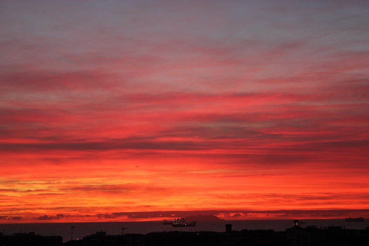 Tramonto da casa 2...