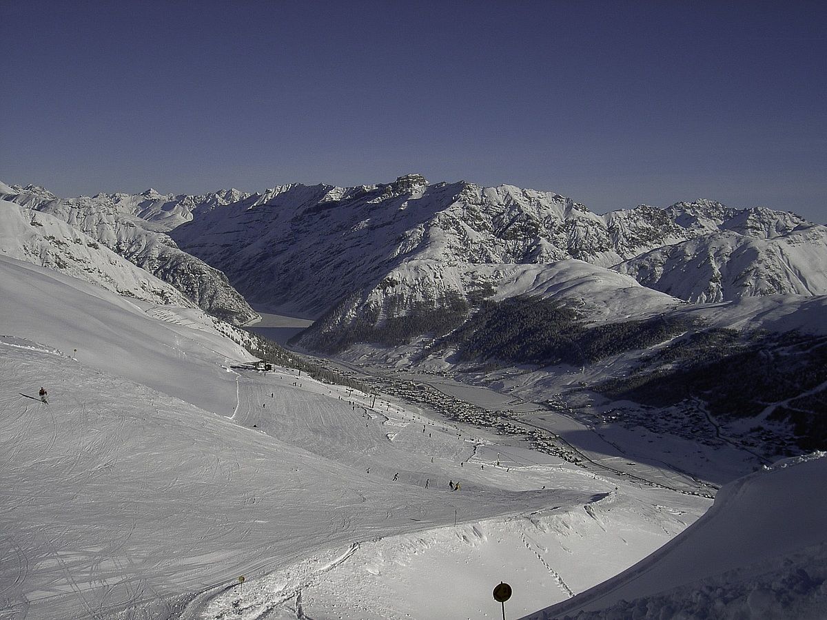 Livigno from the carousel...