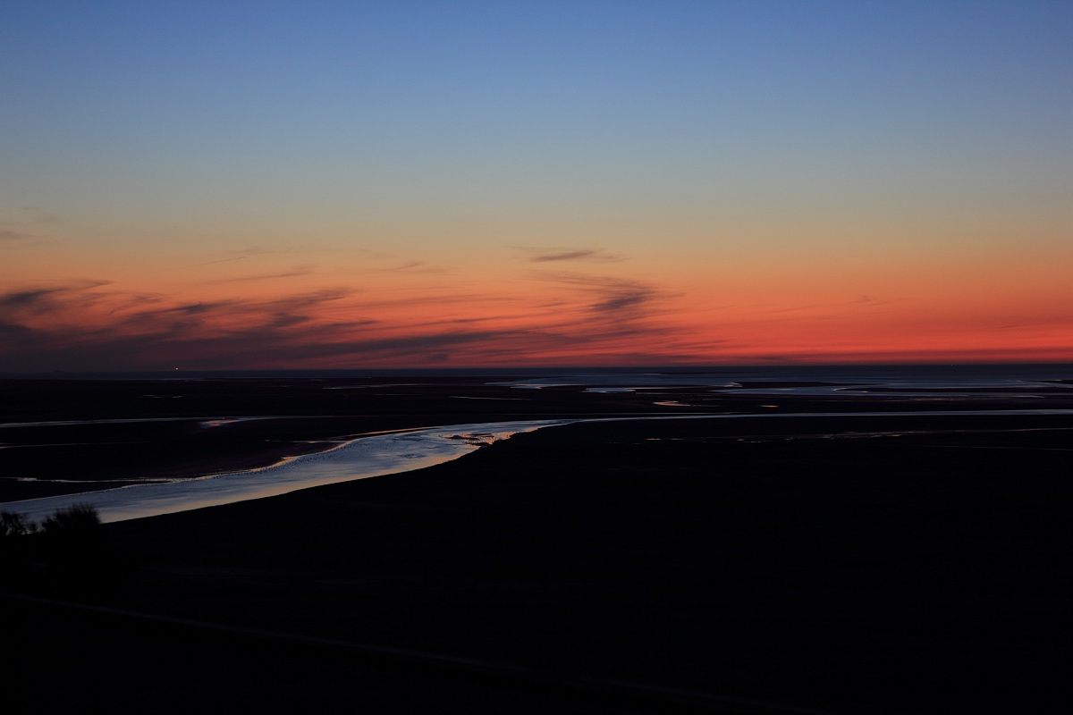 Tramonto a Mont Saint Michel...