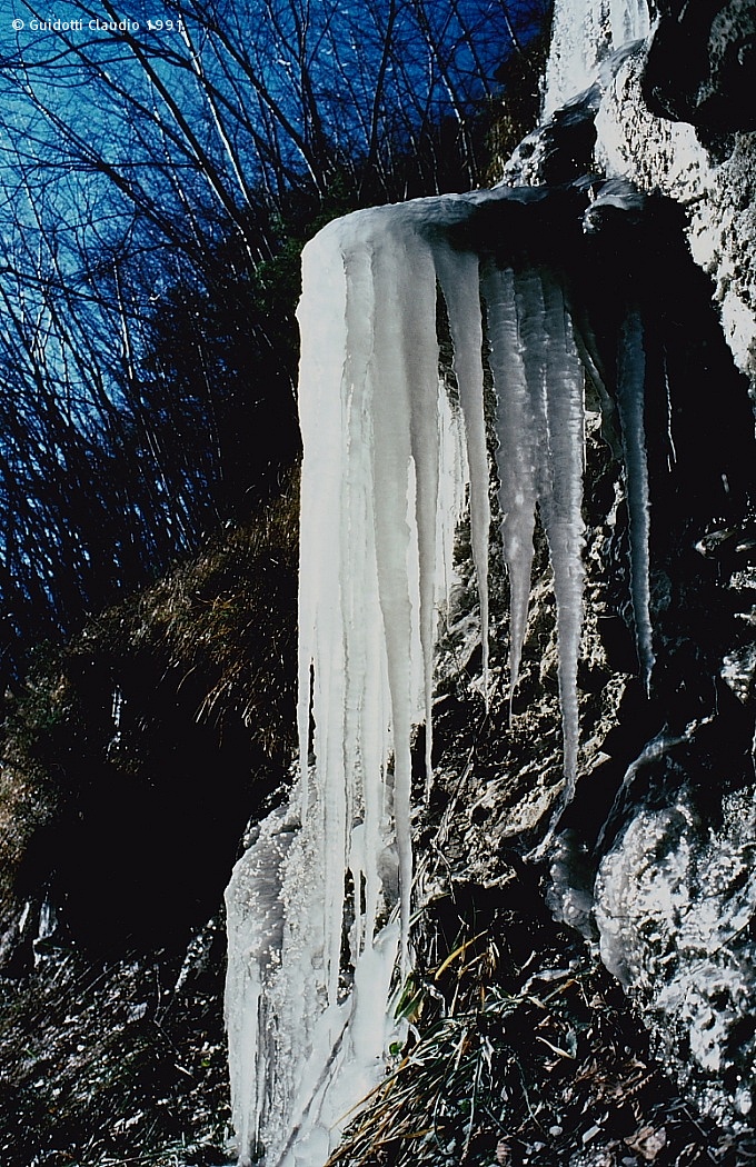 Ice climbing 1991...